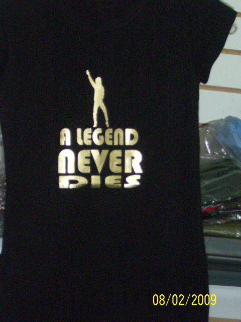 6 pcs Ladies Tshirts Legend Never Dies